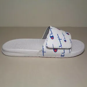 Champion | Shoes | Champion Size 9 M Logo Slide White 